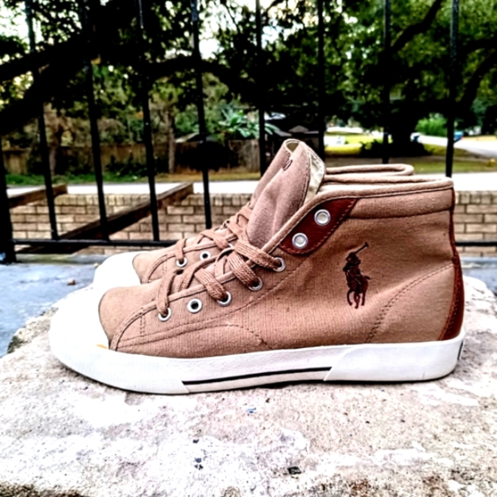 Polo Ralph Lauren Thornton ankle hi sneakers